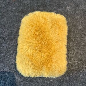 Yellow Faux Fur Phone Case
